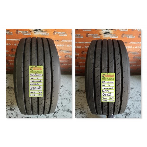 2X 385 55 R19.5 160 K LONG MARCH OCASION