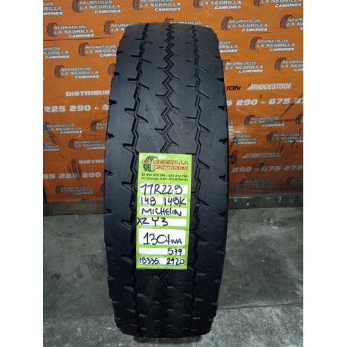 4X11 R 22.5 148 145 K MICHELIN XZY 3 OCASION