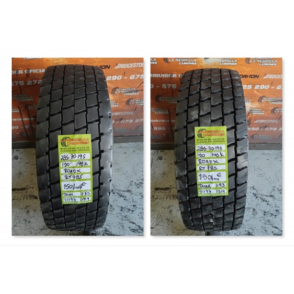 2X 285 70 R19.5 150 148 K ROADX RT785 OCASION