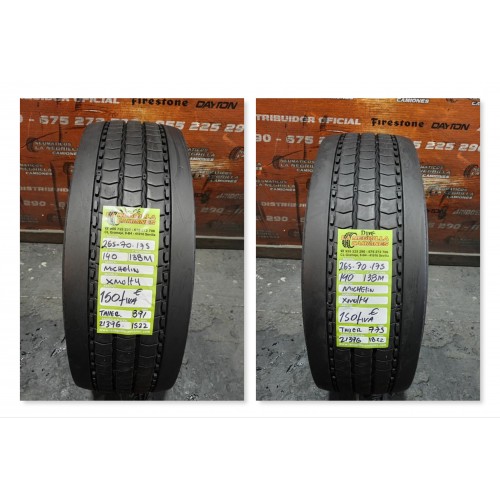 2X 265 70 R17.5 140 138 M MICHELIN XMULTI OCASION