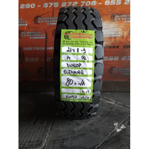 21X8-9 14 PR DUNLOP OCASION