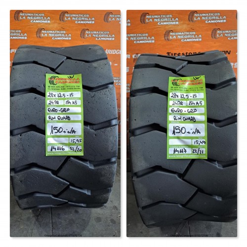 28X 12.5  - 15 Euro grip juego de 2 und. Ref. 14116 14117