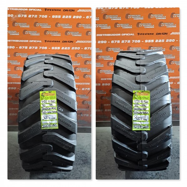 450 70 R20 BANKERMARKT  juego de 2 und. Ref. 16033 16034